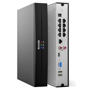 Tenda TN3108-8P 8 Kanal Poe 4K 8MP Destekli NVR Kayıt Cİhazı