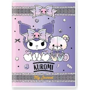 Kuromi, Mini Journal A7 128 Syf 80 Gr. 16 Lı 525-2211