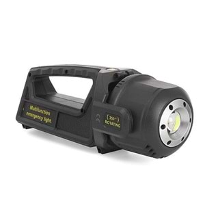 Polıce PS-388 Spot Fener Powerbank Özellikli Solarlı (Güneş Enerji) Şarjlı 180 Derece Oynar Başlık