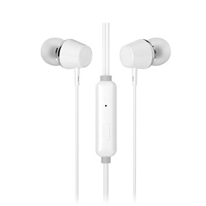 Hp DHE-7000-WT Kablolu Kulakiçi 3.5mm Jack Mikrofonlu Beyaz Kulaklık