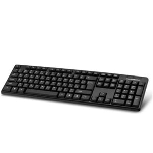 HADRON HDX2606 KABLOLU STANDART KLAVYE Q ARAPÇA SİYAH