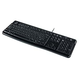 Logitech 920-002508 K120 İngilizce Usb Kablolu Siyah Klavye
