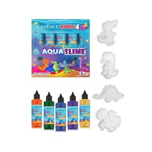 Kooky Aqua Slime Dinazor Dünyası Seti 5li