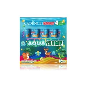 Kooky Aqua Slime Orman Hayvanları Seti 5li