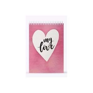My Mia Art Motto Bloknot Seri My Love 12x17
