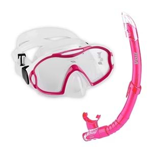 Voit Junıor Maske Snorkel Set Fuşya