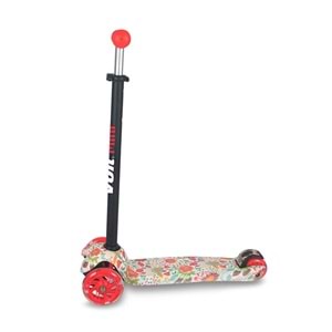 Voit Scooter 218 Işıklı 3 Teker Graffiti 77