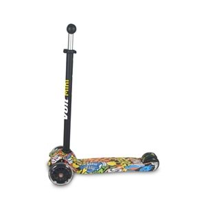 Voit Scooter 218 Işıklı 3 Teker Graffiti 55