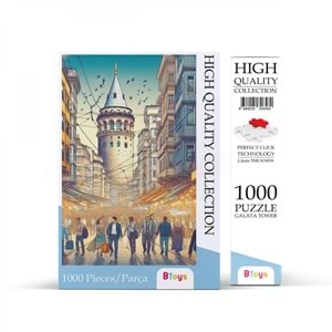 BToys Puzzle 1000 Parça Galata Tower 326460