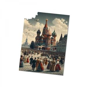 BToys Puzzle 1000 Parça Moskova Kızıl Meydan 326507