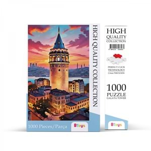 BToys Puzzle 1000 Parça Galata Tower 326583