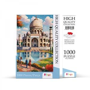 BToys Puzzle 1000 Parça Taç Mahal 326729