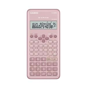 Casio FX-82MS-2-PK-W-DTF Versiyon Bilimsel Pembe Fonksiyonlu Hesap Makinesi