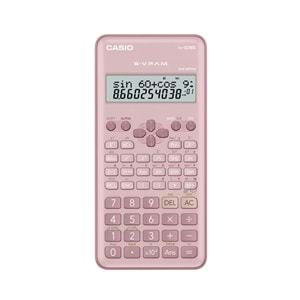 Casio FX-82MS-2-PK-W-DTF Versiyon Bilimsel Pembe Fonksiyonlu Hesap Makinesi