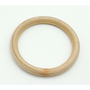 Çanta Aksesuar 8.5 Cm Ahşap Halka
