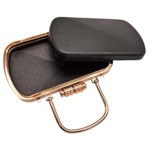 Çanta Aksesuar Abiye Çanta Kalıbı Light Gold Metalli (No:52)