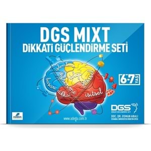 Adeda Dikkati Güçlendirme Seti Mıxt 6-7 Yaş