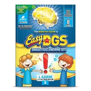 Adeda Dikkati Güçlendirme Seti Easy 6-9 Yaş B