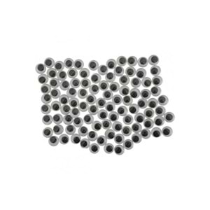 Beyaz Oynar Göz Kirpiksiz 15Mm 100 Lü G3411