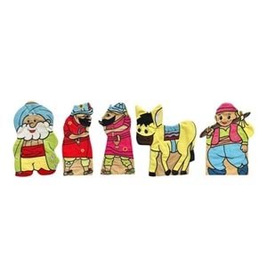 Anki Toys Masal Kahramanları Kukla Seti 9 lu And-5004