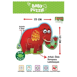 Dıy Toy Baby Puzzle Orman Hayvanları Bpo1727