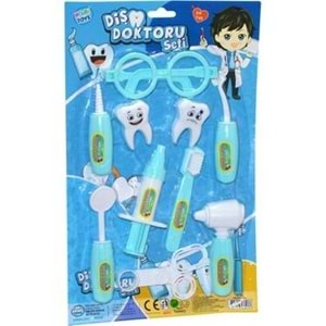 Hobi Toys Kartela Diş Doktoru Erkek Hb-15992