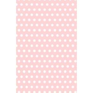 Kalın Keçe 1X1 Pembe Puantiyeli K0863