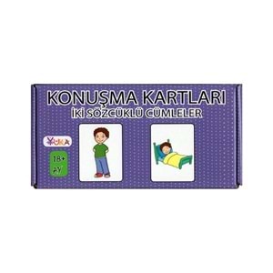 Yuka Konuşma Kartları İki Sözcüklü