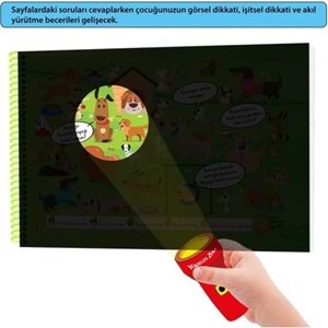 Yükselen Zeka Fenerli Kitap Bul Bakalım (Görsel Dikkat, İşitsel Dikkat, Akıl Yürütme)