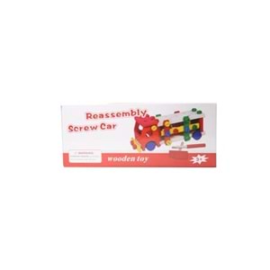 Wooden Toy Ahşap Kamyon Sök-Tak PR-146