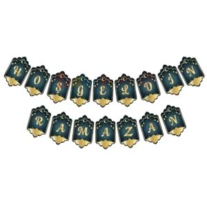 Lüks Banner Hoşgeldin Ramazan Varaklı