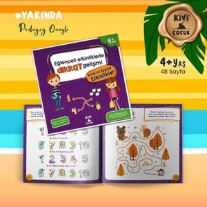 Kivi Çocuk Eğlenceli Etkinliklerle Dikkat Gelişimi Sözel Ve Sayısal Etkinlikler