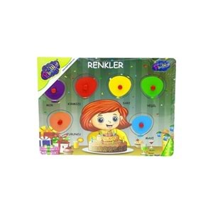 Play Wood Ahşap Tutmalı Renkler ONY-153