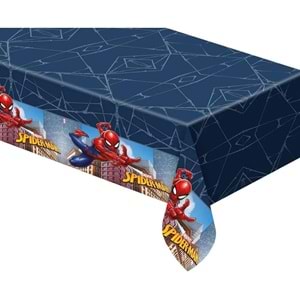 Kika Spiderman Crime Fighter Plastik Masa Örtüsü