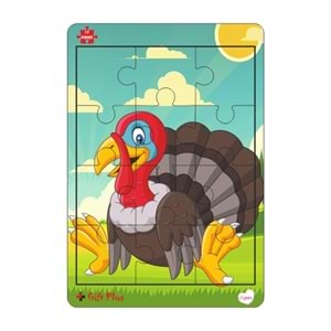 Gift Plus Ahşap Puzzle 6/12 Parça