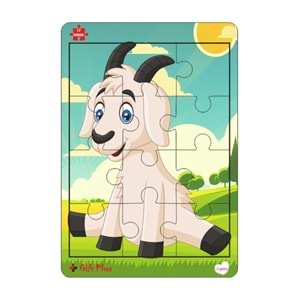 Gift Plus Ahşap Puzzle 6/12 Parça