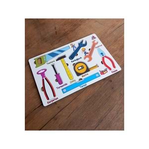 Ankebut Oyuncak Alet ve Edevatlar Puzzle Yapboz 29 * 19 cm
