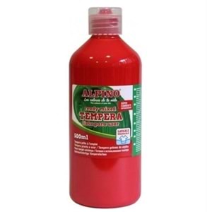 Alpino Tempera Sulu Boya 500ml Kırmızı DM-010174