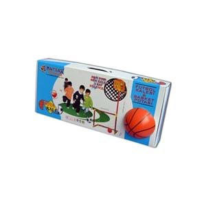 Matrax Oyuncak Portatif Kale Basket Potası 2 si Bir Arada