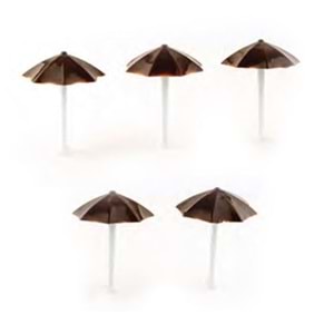 Jordania Şemsiye Kahverengi 1/050 (Maket Ürünüdür)