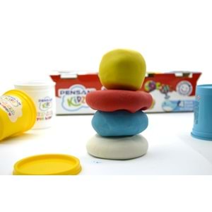 Pensan Kidz Oyum Hamuru Büyük Boy 4x150gr 4 Lü