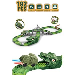 Kayyum Oyuncak Dino Tracks Yol Set 192 Parça