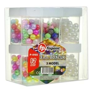 Fix Point Boncuk 8mm Tuzluk (1 Adet)