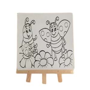 Baskılı 16x16 Şövalye ve Tuval