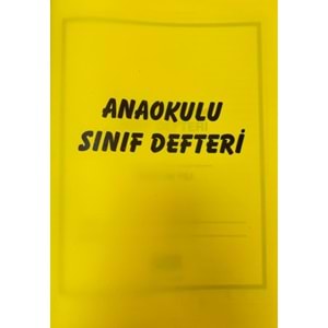 Altınyıldız Anasınıfı Ders Defteri PP Kapak (1 Adet)