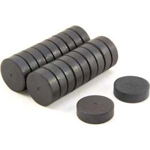 Siyah Mıknatıs Askılı Orta 15X3 Düz 140 Lı