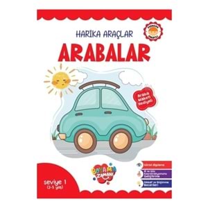 Boyama Seviye 1 Harika Araçlar 2-3 Yaş
