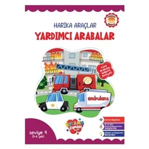 Boyama Seviye 4 Harika Araçlar 5-6 Yaş