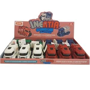Ctoy Sürtmeli Mini Kamyonlar CTOY-SYL713-15B (1 Adet)