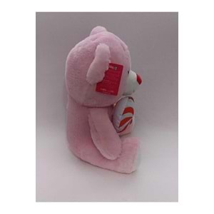 Selay 1726 Şekerli Ayı 37cm Pembe